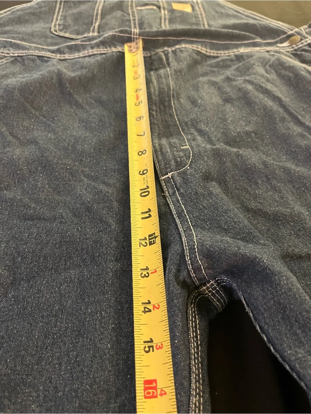 Berne Men's Heritage Denim Bib Overalls B1212DN Dark Wash Workwear NWOT 40x34